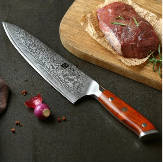 5-Inch Damascus Steel Multi-Functional Kitchen Knife