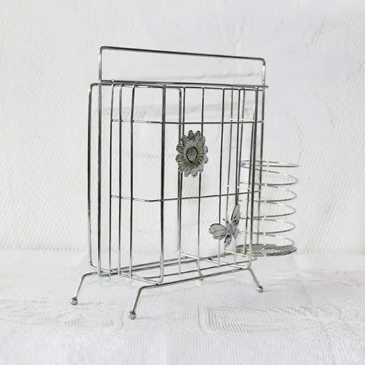 Stainless Steel Knife Holder - Multi-Functional Storage