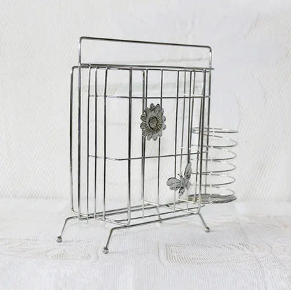 Stainless Steel Knife Holder - Multi-Functional Storage