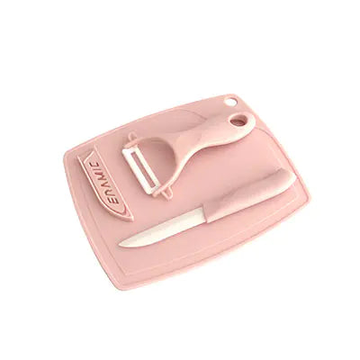 Ceramic Fruit Knife Set - Peeler and Grater Included