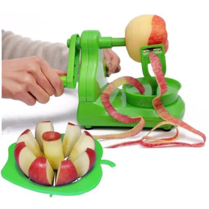 Multi-Functional Apple Peeler - Hand Crank Design