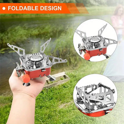 Mini Portable Folding Gas Stove for Camping and Picnic