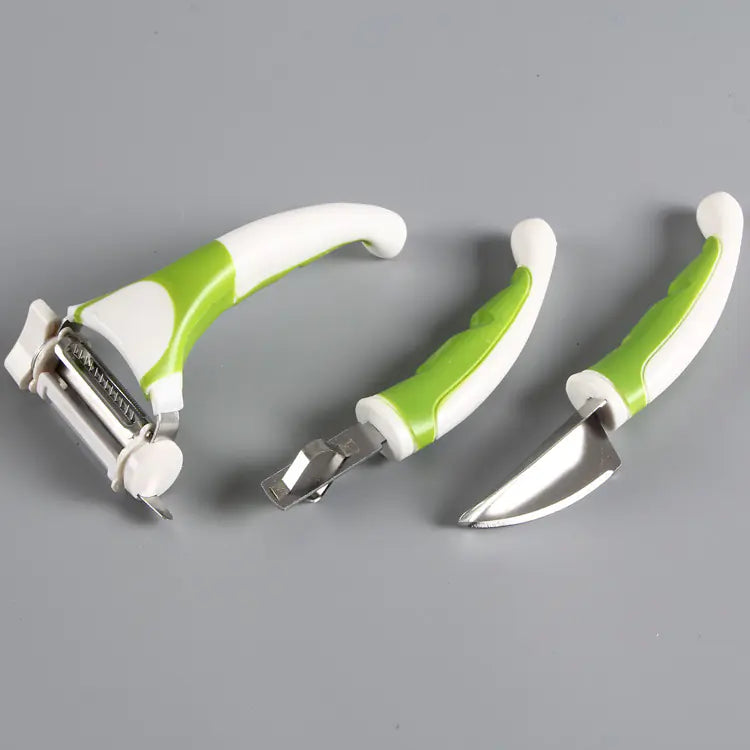 Pineapple Peeler, Stainless Steel 3-in-1 Fruit Cutter