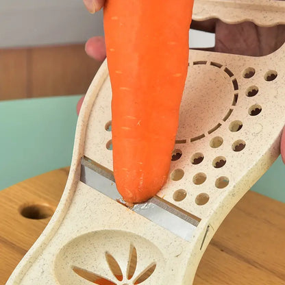 3-in-1 Multi-Functional Stainless Steel Peeler