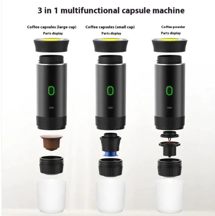 Brew On-The-Go Capsule Coffee Maker Made In Japan