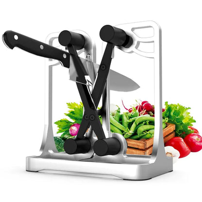 New Kitchen Knife Sharpener with Tungsten Steel Stone