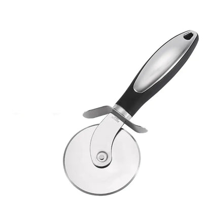 Stainless Steel Pizza Cutter and Spatula Baking Tool