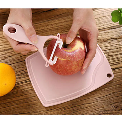 Ceramic Fruit Knife Set - Peeler and Grater Included