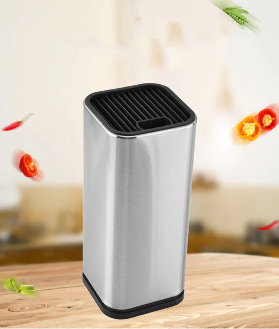 Stainless Steel Multi-Functional Knife Holder Rack