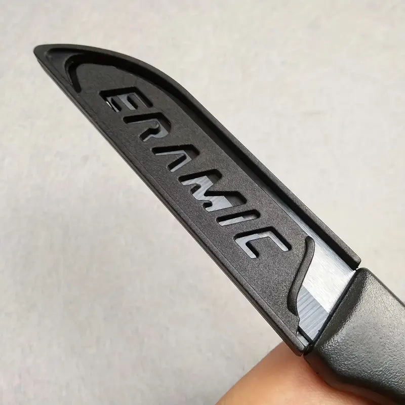 Black Blade Ceramic Knife - 3 Inch Mini Kitchen Knife