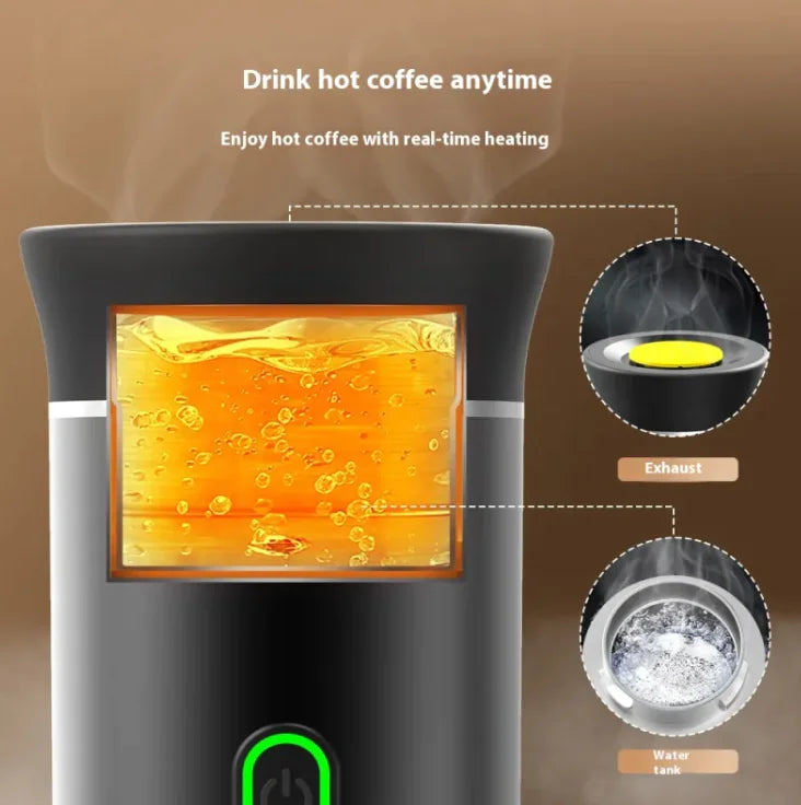 Brew On-The-Go Capsule Coffee Maker Made In Japan