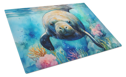 Manatee Glass Cutting Board