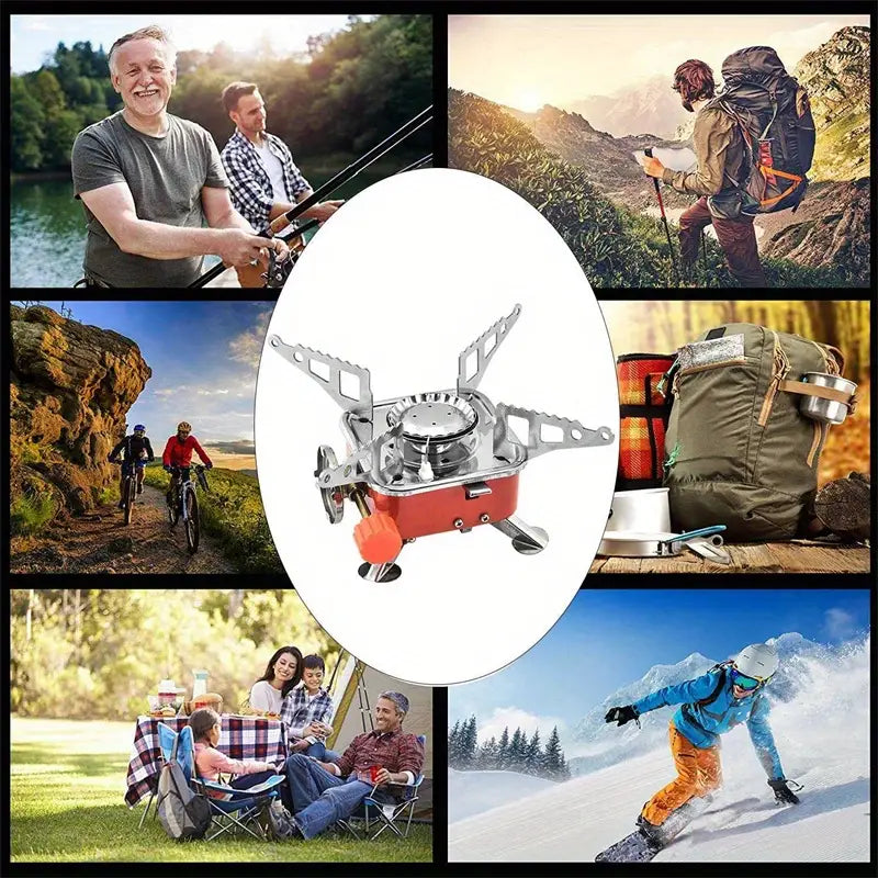 Mini Portable Folding Gas Stove for Camping and Picnic
