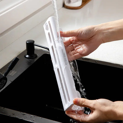 Wall-Mounted Plastic Kitchen Knife Organizer Holder