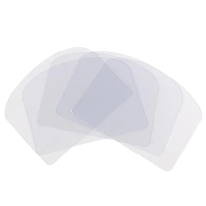 Transparent Plastic Soft Scraper for Cakes