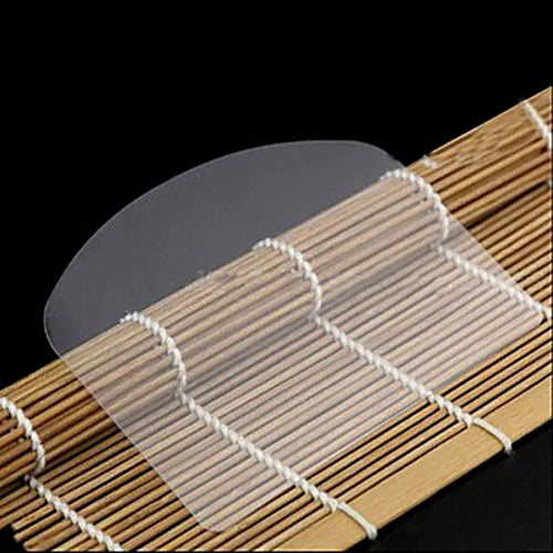 Transparent Plastic Soft Scraper for Cakes