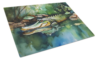 Alligator Glass Cutting Board