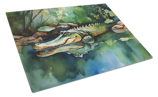 Alligator Glass Cutting Board
