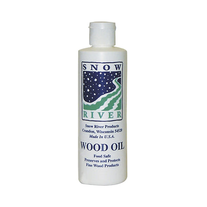 Snow River USA Wood Oil for all wood type cutting boards 8 oz