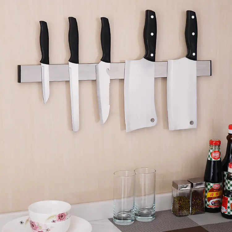 Stainless Steel Kitchen Knife Storage Rack