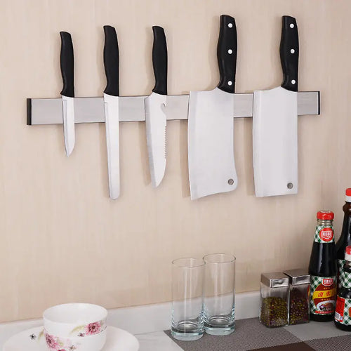 Stainless Steel Kitchen Knife Storage Rack