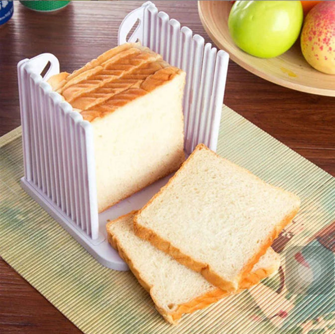 Bread Slicer and Toast Layering Tool for Kitchen