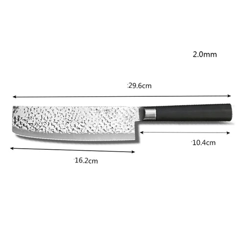Damascan Kitchen Knife - German Craftsmanship, Compact