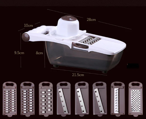 Multi-Functional Vegetable Slicer and Grater Tool