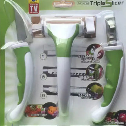 Pineapple Peeler, Stainless Steel 3-in-1 Fruit Cutter