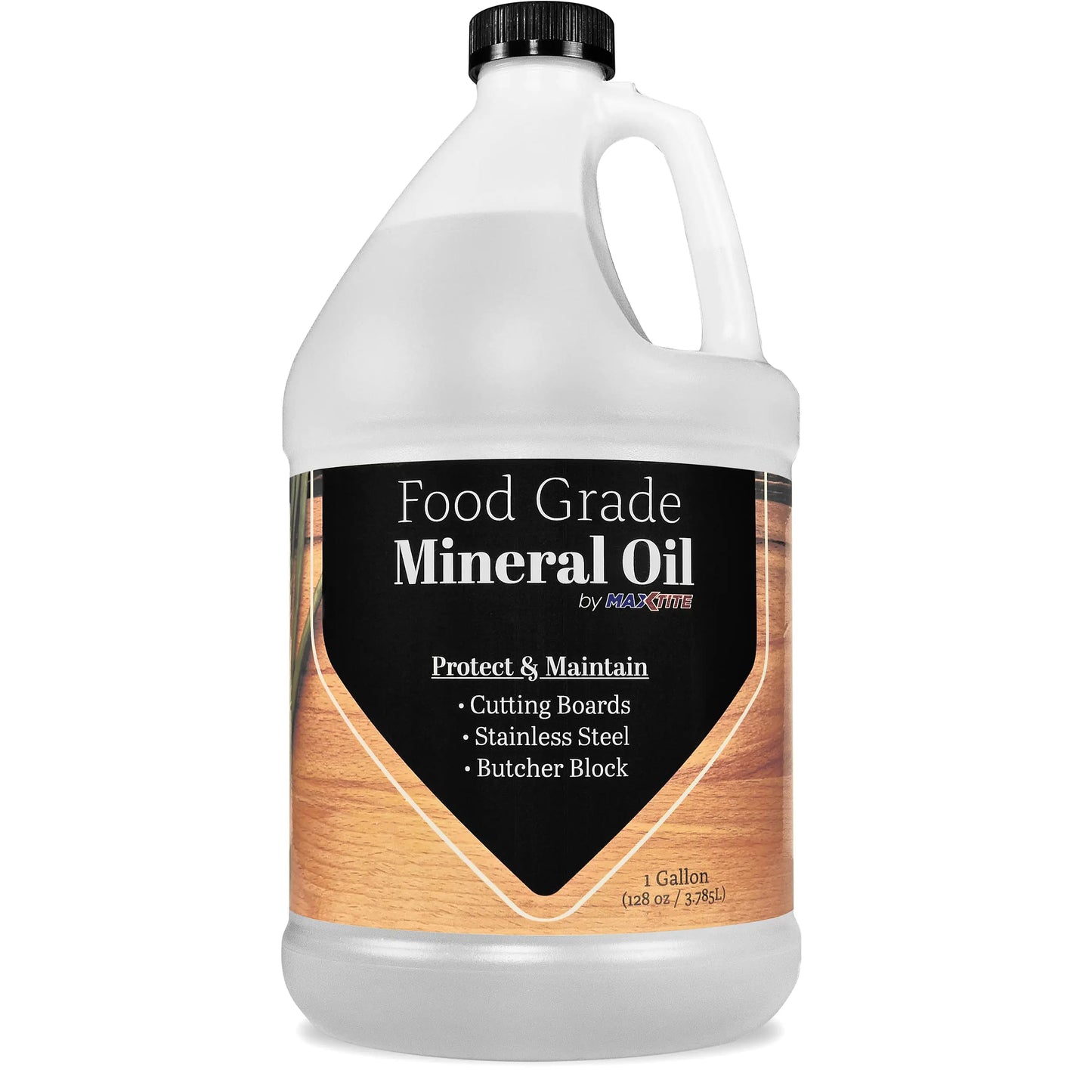 Mineral Oil for Cutting Boards and All Wood Care Ultrapure Food Grade Made in USA (1 Gallon)