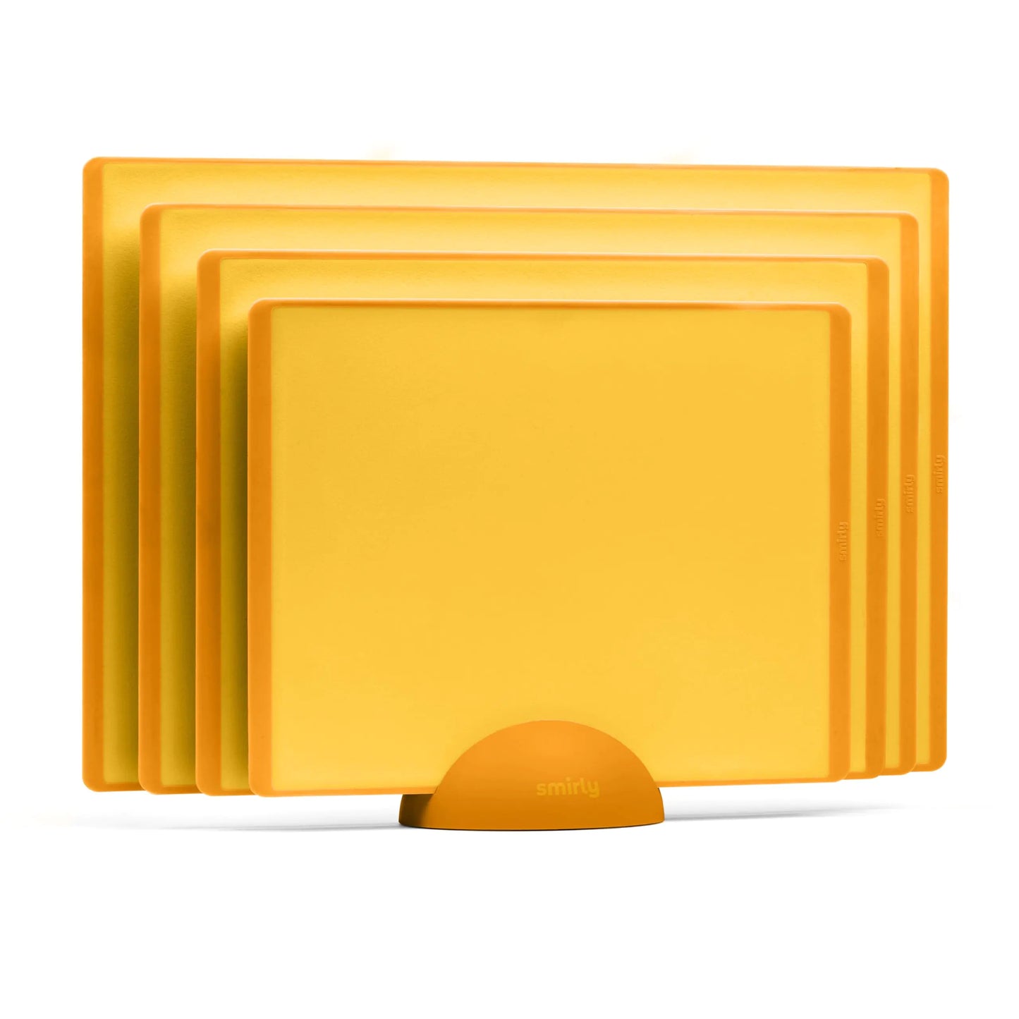 SMIRLY Premium Plastic Cutting Board Set With Holder Dishwasher Safe Plastic Cutting Boards Set for Kitchen Cutting Boards for Kitchen - Plastic Chopping Board Set