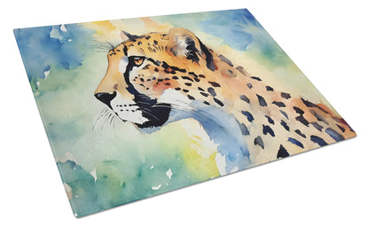 Cheetah Glass Cutting Board