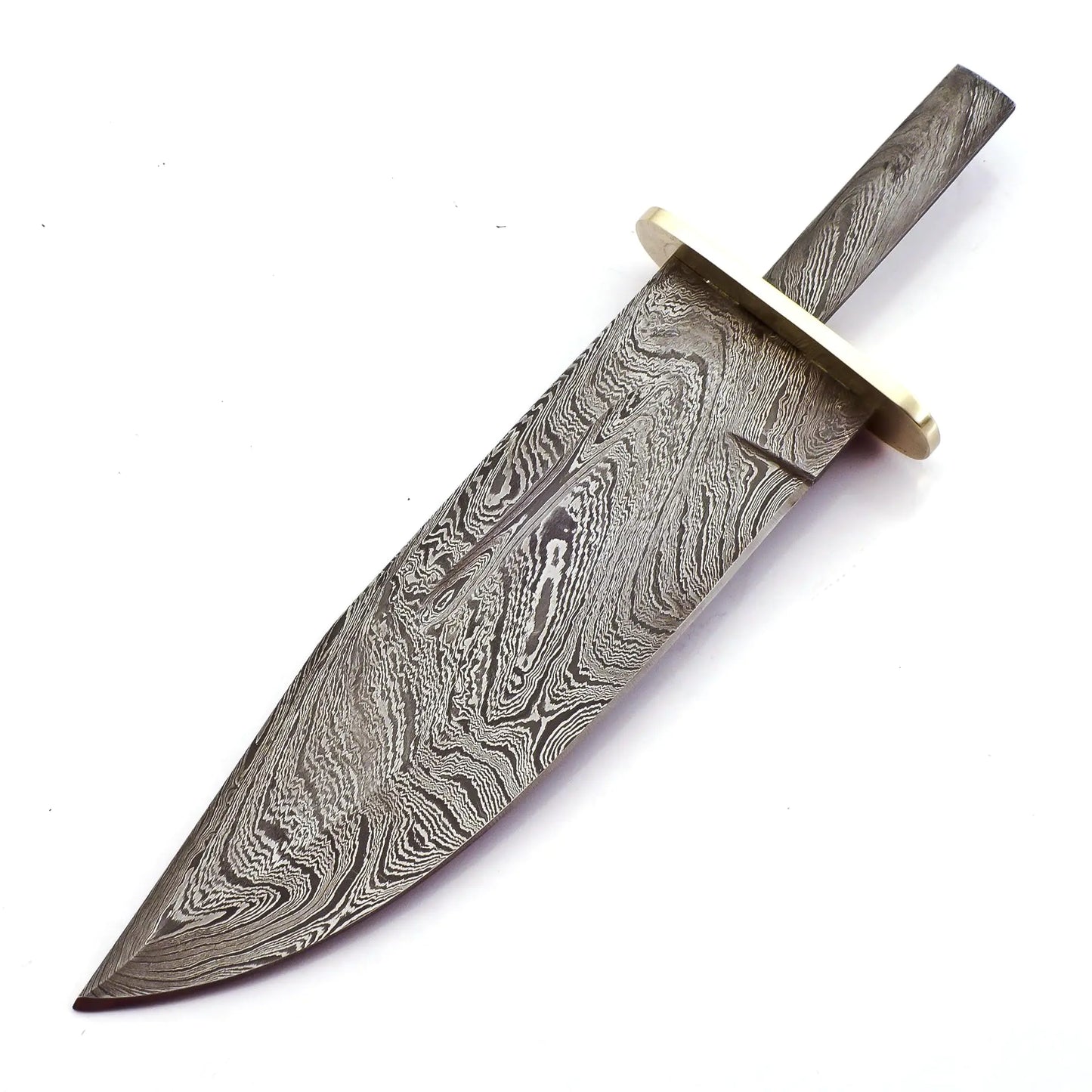 Custom Damascus Steel | Knife Blanks | Knife Blanks for knife Making | Knife Blanks Damascus | Skinning Knife Blank | Knife Blade Blanks Full Tang | Damascus Knife Blank