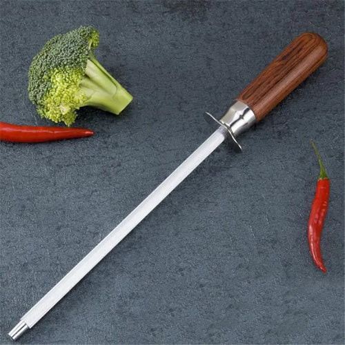 Stainless Steel Kitchen Knife Sharpening Rod Tool