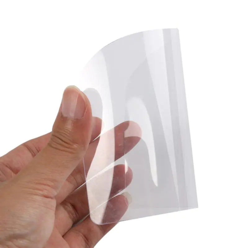 Transparent Plastic Soft Scraper for Cakes
