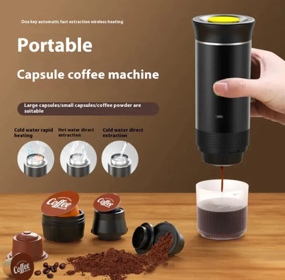 Brew On-The-Go Capsule Coffee Maker Made In Japan